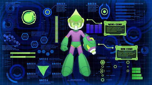 画像ギャラリー No.010のサムネイル画像 / 「ロックマン11 運命の歯車!!」,ボスキャラクター「ツンドラマン」と「アシッドマン」が公開。登場する8大ボスの全貌が明らかに