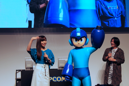 画像ギャラリー No.003のサムネイル画像 / ［TGS 2018］ロックマンの声を演じる福原綾香さんも登場した「ロックマン11」スペシャルステージをレポート