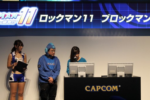 画像ギャラリー No.005のサムネイル画像 / ［TGS 2018］ロックマンの声を演じる福原綾香さんも登場した「ロックマン11」スペシャルステージをレポート