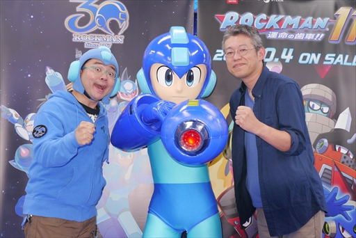画像ギャラリー No.008のサムネイル画像 / 8年ぶりの最新作がついに発売。「ロックマン11 運命の歯車！！」発売記念イベントレポート＆小田ディレクターへのミニインタビュー