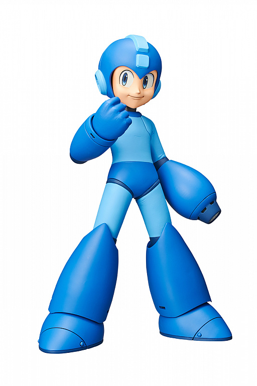 画像ギャラリー No.001のサムネイル画像 / ロックマンのフィギュアがクレーンゲームの景品に登場。全高約22cmの大型サイズ
