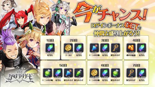 画像ギャラリー No.008のサムネイル画像 / エヌ・シー・ジャパン,スマホ向け共闘ターン制RPG「クロノ ブリゲード」を配信。事前登録者数は100万人を突破,★5キャラなど特典を用意