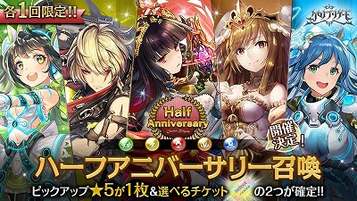 画像ギャラリー No.003のサムネイル画像 / 「クロノ ブリゲード」，“ハーフアニバーサリーキャンペーン”が開始