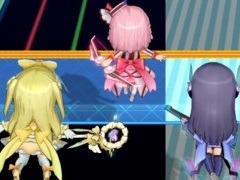 ［JAEPO2018］「オンゲキ」直撮りムービー＆プレイレポート。キャラクターをレバーで操作して遊ぶ新感覚の音楽ゲーム