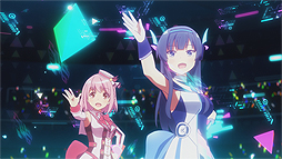 画像ギャラリー No.005のサムネイル画像 / レバーでキャラを操作するスタイルの音楽ゲーム「オンゲキ」が全国で本日稼働開始。カードをプリントできる「カードメイカー」も本日より稼働