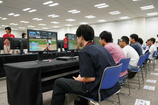 画像ギャラリー No.005のサムネイル画像 / 「eBASEBALL パワプロ・プロリーグ」プロテスト東日本選考会が開催。ドラフト候補の座を懸け,凄腕プレイヤーが実技審査や面接に挑んだ