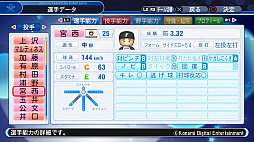 画像ギャラリー No.009のサムネイル画像 / 「実況パワフルプロ野球2018」，レギュラーシーズン終了時点の選手データが配信