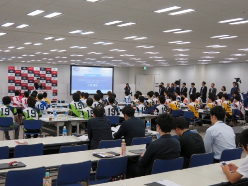 画像ギャラリー No.001のサムネイル画像 / パワプロのeスポーツリーグ「eBASEBALL プロリーグ」，11月3日に迫る2019シーズン開幕を前に，プロ野球eスポーツ選手に向けた研修会を開催