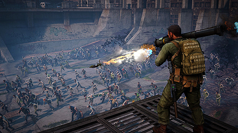 画像ギャラリー No.015のサムネイル画像 / 「World War Z」のPS4向け日本語版が年内に発売へ。映画をベースとした，ゾンビの群れと戦うCo-opアクションシューティング