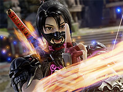 「ソウルキャリバーVI」，くノ一「タキ」が登場するキャラPV第6弾が公開。今作では「滅鬼丸」で，ガードした敵の体力を削ることが可能に