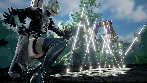 画像ギャラリー No.003のサムネイル画像 / 「ソウルキャリバーVI」に「NieR:Automata」の“2B(ヨルハ二号B型)”が参戦決定。キャラクター紹介PVも公開に