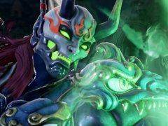 これが2018年の万字忍術だ。「SOULCALIBUR VI」，元祖からくり忍者「吉光」を紹介するPVが公開