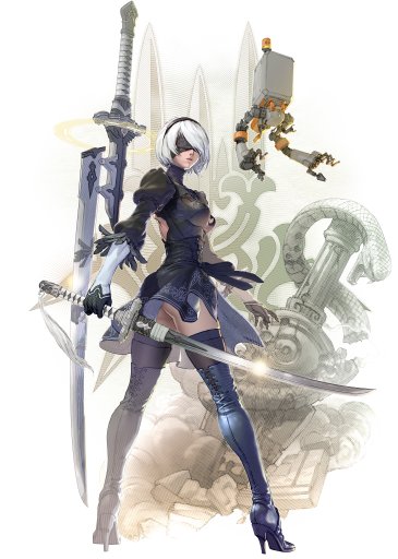 画像ギャラリー No.001のサムネイル画像 / 「SOULCALIBUR VI」，「NieR：Automata」からの参戦キャラ“2B”の配信日が12月18日に決定