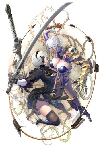 画像ギャラリー No.002のサムネイル画像 / 「SOULCALIBUR VI」，「NieR：Automata」からの参戦キャラ“2B”の配信日が12月18日に決定