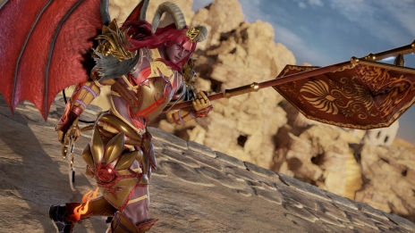 画像ギャラリー No.014のサムネイル画像 / 「ソウルキャリバーVI」ヒルダが新たなプレイアブルキャラクターとして登場。クリエイションパーツセットCも配信スタート