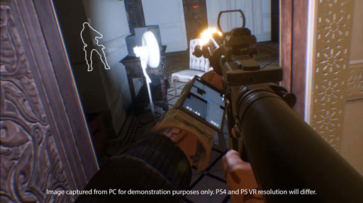 画像ギャラリー No.003のサムネイル画像 / リスポーンなしのチーム対戦FPSをVR+銃型コントローラで遊ぶと,索敵の緊張感が跳ね上がる。「Firewall Zero Hour」プレイレポート