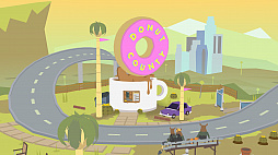 画像ギャラリー No.003のサムネイル画像 / 「Donut County」は穴を育ててすべてのものを飲み込んでいく,物理効果を活用したアドベンチャーゲーム