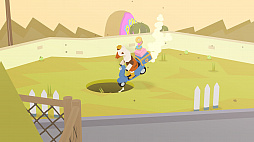 画像ギャラリー No.007のサムネイル画像 / 「Donut County」は穴を育ててすべてのものを飲み込んでいく,物理効果を活用したアドベンチャーゲーム