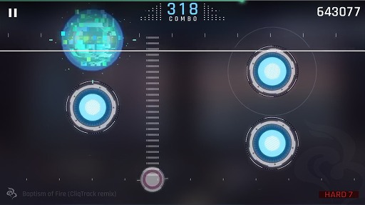 画像ギャラリー No.023のサムネイル画像 / スマホで遊べる本格的リズムゲーム「Cytus II」プレイレポート。新ノーツや“ソフラン”の追加で舌を巻く難度に進化していた