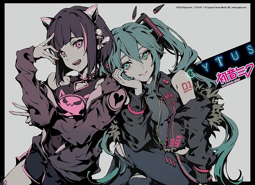 画像ギャラリー No.004のサムネイル画像 / 「Cytus II」と「初音ミク」のコラボが5月に開催決定。開催に先駆けキービジュアルが公開