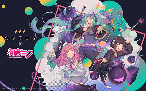 画像ギャラリー No.002のサムネイル画像 / 「Cytus II」，初音ミクとのコラボで新キャラ「Miku」が登場。楽曲は「Blue Star」「ラッキー☆オーブ」含む14曲