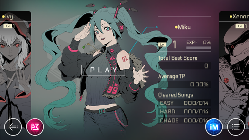 画像ギャラリー No.003のサムネイル画像 / 「Cytus II」，初音ミクとのコラボで新キャラ「Miku」が登場。楽曲は「Blue Star」「ラッキー☆オーブ」含む14曲