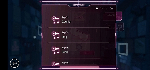 画像ギャラリー No.008のサムネイル画像 / 「Cytus II」，ランダムでさまざまなゲーム要素が獲得できる新機能「CAPSO」が追加
