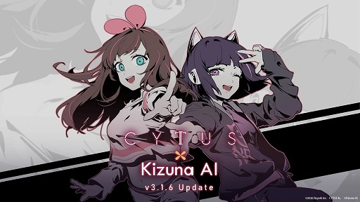 画像ギャラリー No.001のサムネイル画像 / 「Cytus II」,バーチャルYouTuberキズナアイとのコラボキャラ「Kizuna AI」が登場