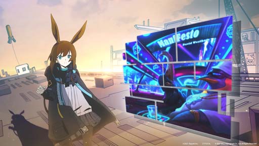 画像ギャラリー No.005のサムネイル画像 / 「Cytus II」と「アークナイツ」がコラボ。Ver.4.4.5配信開始
