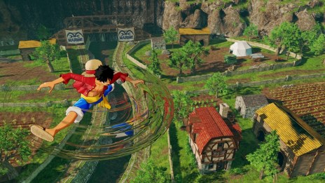 画像ギャラリー No.014のサムネイル画像 / 「ONE PIECE WORLD SEEKER」の舞台はゲームオリジナルの新世界。“ゴムゴムの実”の能力を活用した必殺技や遠距離の攻防も