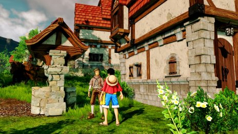 画像ギャラリー No.023のサムネイル画像 / 「ONE PIECE WORLD SEEKER」の舞台はゲームオリジナルの新世界。“ゴムゴムの実”の能力を活用した必殺技や遠距離の攻防も