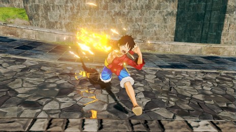 画像ギャラリー No.026のサムネイル画像 / 「ONE PIECE WORLD SEEKER」の舞台はゲームオリジナルの新世界。“ゴムゴムの実”の能力を活用した必殺技や遠距離の攻防も