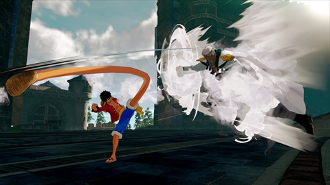 画像ギャラリー No.026のサムネイル画像 / 「ONE PIECE WORLD SEEKER」にスモーカーが登場決定。ルフィが使うゴムゴムの実の能力やバトルシーンを多数の画面写真で紹介