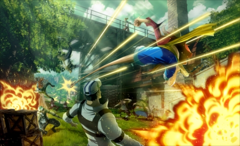画像ギャラリー No.007のサムネイル画像 / PS4「ONE PIECE WORLD SEEKER」に登場するサボとロブ・ルッチ,“覇気”を使ったルフィのアクション,舞台となる“監獄島”を紹介