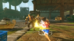 画像ギャラリー No.035のサムネイル画像 / PS4「ONE PIECE WORLD SEEKER」に登場するサボとロブ・ルッチ,“覇気”を使ったルフィのアクション,舞台となる“監獄島”を紹介