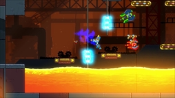 画像ギャラリー No.004のサムネイル画像 / ロックマンライクな横スクロールアクション「20XX」がPS4,Nintendo Switchで配信開始。11日にはXbox One版のリリースも