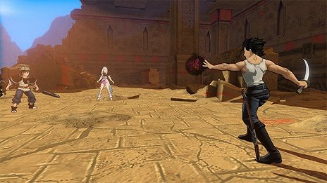 画像ギャラリー No.007のサムネイル画像 / 「ブラッククローバー カルテットナイツ」ではゲームオリジナルストーリーが展開。若返っても横暴な，少年期のヤミが登場