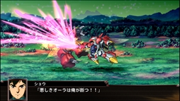 画像ギャラリー No.067のサムネイル画像 / 「スーパーロボット大戦Ｘ」，オリジナル主人公の“イオリ”と“アマリ”が公開。搭乗機体“ゼルガード”や参戦ユニットの新規戦闘画面も