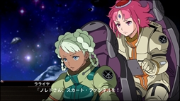 画像ギャラリー No.079のサムネイル画像 / 「スーパーロボット大戦Ｘ」，オリジナル主人公の“イオリ”と“アマリ”が公開。搭乗機体“ゼルガード”や参戦ユニットの新規戦闘画面も