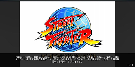 画像ギャラリー No.014のサムネイル画像 / 「ストリートファイター 30th アニバーサリーコレクション インターナショナル」，シリーズ初作品「ストI」とヒストリーモードの情報が公開