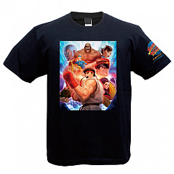 画像ギャラリー No.001のサムネイル画像 / 「ストリートファイター」 の2種類のTシャツと「豪鬼」のキャップ＆ジャージが発売