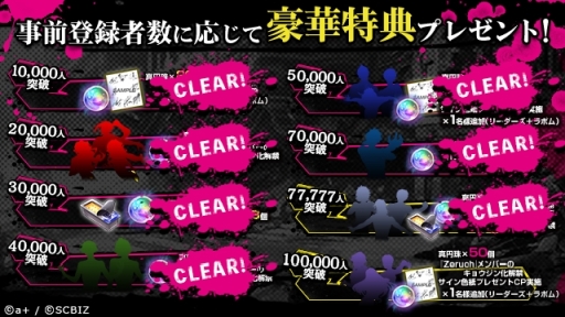 画像ギャラリー No.002のサムネイル画像 / 「シンエンレジスト」の事前登録者数が7万7777人突破。お祝いイラストも公開に