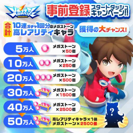 画像ギャラリー No.006のサムネイル画像 / 「メガスマッシュ」,事前登録を開始。ティザーサイトとプロモーションビデオを公開