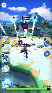 画像ギャラリー No.003のサムネイル画像 / スマホ向けアプリ「メガスマッシュ」,iOS/Android版が配信スタート。1プレイ1分で楽しめる“爽快ぶっとばしアクションRPG”