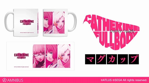 画像ギャラリー No.002のサムネイル画像 / AMNIBUSから「キャサリン・フルボディ」のTシャツとマグカップが登場。11月8日まで注文受付中