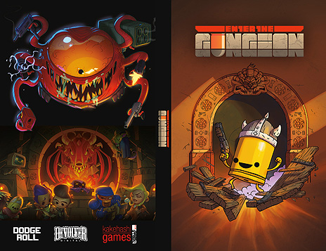 画像ギャラリー No.004のサムネイル画像 / 「Enter the Gungeon」のSwitch向けパッケージ版が本日発売。限定グッズ専用のオンラインストアもオープン