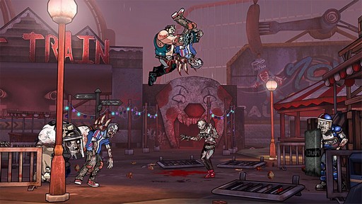 画像ギャラリー No.003のサムネイル画像 / ゾンビと戦うベルトスクロールアクション「Bloody Zombies」が，Nintendo Switchでも2017年12月23日に海外でリリース