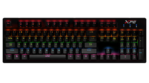 画像ギャラリー No.003のサムネイル画像 / ADATAから英語配列フルキーボード「XPG INFAREX K20」が国内発売。Kaihua製青軸スイッチを採用
