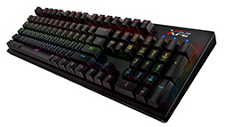 画像ギャラリー No.004のサムネイル画像 / ADATAから英語配列フルキーボード「XPG INFAREX K20」が国内発売。Kaihua製青軸スイッチを採用