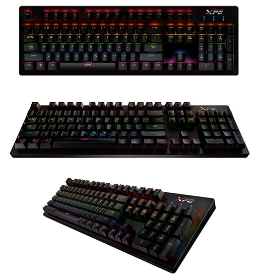 画像ギャラリー No.005のサムネイル画像 / ADATAから英語配列フルキーボード「XPG INFAREX K20」が国内発売。Kaihua製青軸スイッチを採用